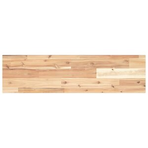 vidaXL Dessus de table 100x20x2 cm rectangulaire bois massif d'acacia