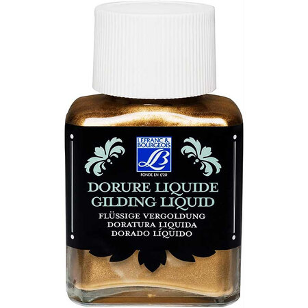 Flacon dorure liquide 75ml laiton - lefranc&bourgeois