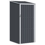 vidaXL Abri de jardin Anthracite 87x98x159 cm Acier galvanisé