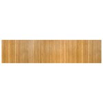 vidaXL Tapis rectangulaire naturel 70x300 cm bambou