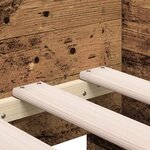 vidaXL Lit d'appoint Bois Ancien 90 x 200 cm Bois d'ingénierie