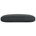 vidaXL Coussin Noir 120 x 80 x 12 cm Tissu Oxford
