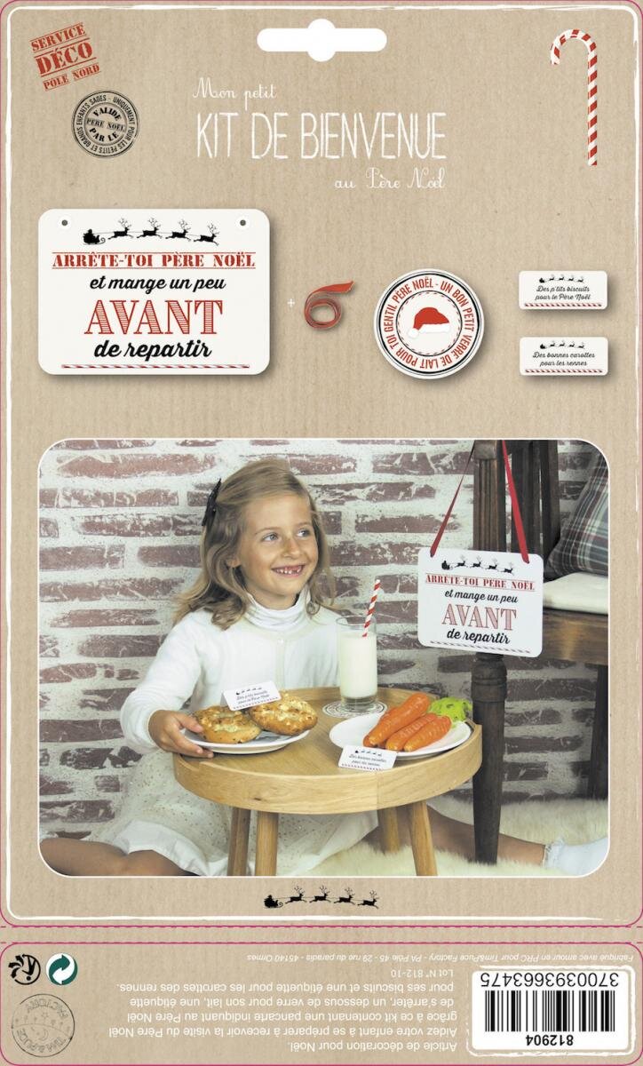 Kit bienvenue Pere Noël La Poste