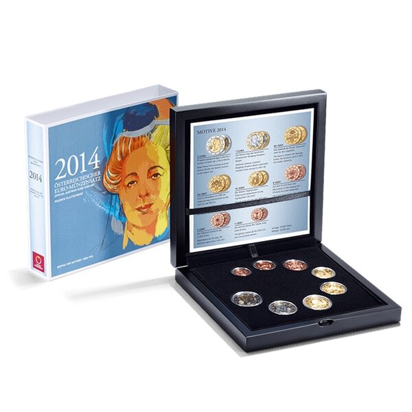 Coffret série euro BE Autriche 2014