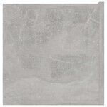 vidaXL Meuble TV Gris béton 80x30x30 cm Bois d’ingénierie