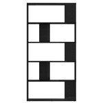 vidaXL Bibliothèque Chêne noir 80 x 24 x 159 cm Bois d'ingénierie