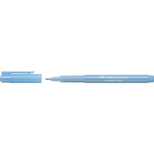Feutre broadpen pastel 0 8mm bleu clair faber-castell