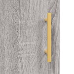 vidaXL Buffet haut sonoma gris 69 5x31x115 cm bois d'ingénierie