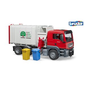 Bruder 03761 - MAN TGS Camion poubelles avec chargement latéral