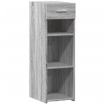 vidaXL Buffet sonoma gris 30x42 5x93 cm bois d'ingénierie