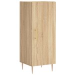vidaXL Buffet Chêne sonoma 34 5x34x90 cm Bois d'ingénierie