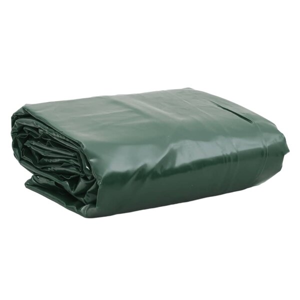 vidaXL Bâche vert 1 5x2 5 m 650 g/m²