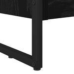 vidaXL Bibliothèque Chêne noir 80 x 30 x 155 cm Bois d'ingénierie