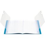 CLAIREFONTAINE Koverbook Cahier piqure 96 pages avec rabats - 240 x 320 mm - 5 x 5 papier PEFC 90 g - Vert
