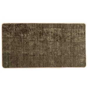 vidaXL Coureur de Tapis MARSA Vert forêt 80 x 150 cm Polyester et PVC