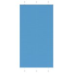 vidaXL Store plissé bleu 110x200 cm largeur du tissu 109 4cm polyester