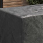 vidaXL Housse pour meubles Uni Noir 200 x 110 x 70 cm 210D