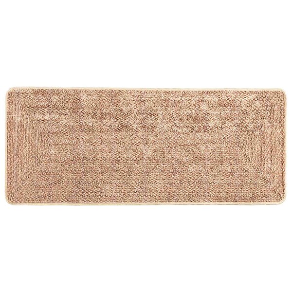 vidaXL Coureur de Tapis MARSA Jaune 100 x 200 cm Polyester et PVC