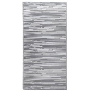 vidaXL Tapis d'extérieur ARAKIL Gris 190x290 cm PP