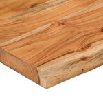 vidaXL Dessus de table 160x40x2 5 cm rectangulaire bois massif acacia