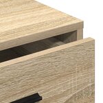 vidaXL Buffet en chêne Sonoma 40x41x75 cm en bois d'ingénierie