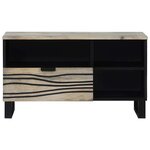 vidaXL Unites TV avec tiroir Blanc 80 x 33 x 46 cm Bois d'ingénierie