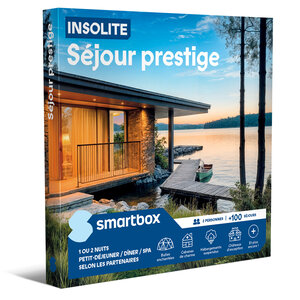 SMARTBOX - Coffret Cadeau Insolite - Séjour prestige - Séjour