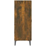 vidaXL Buffet chêne fumé 69 5x34x90 cm bois d'ingénierie