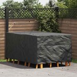 vidaXL Housse pour mobilier d'extérieur Noir 143 x 225 x 90 cm 600D
