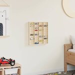 vidaXL Vitrine Murale Beige 40 x 4 5 x 43 cm Bois d'ingénierie