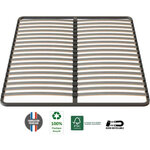 Sommier 160 x 200 cm 18 Lattes 53 mm - Anthracite
