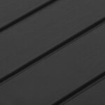 vidaXL Table de jardin Gris 53x53x40 cm Plastique