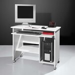 Germania Bureau d'ordinateur Blanc 0482-84
