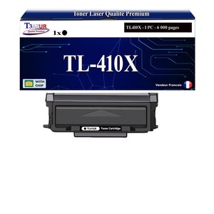 T3AZUR - Toner compatible avec Pantum P3010D  P 3010D  TL-410X
