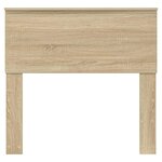 vidaXL Tête de lit Chêne Sonoma 75 cm Bois d'ingénierie