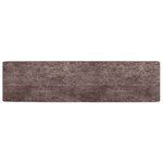 vidaXL Coureur de Tapis MARSA Gris 50 x 200 cm Polyester et PVC