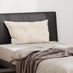 vidaXL Oreiller Blanc 40 x 80 cm 130gsm 100  coton