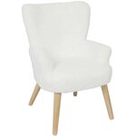 Fauteuil enfant imitation fourrure helsinki