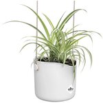 Pot de fleurs Rond B.FOR - Plastique - Ø 18 - Blanc