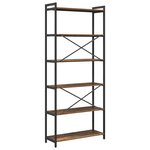 vidaXL Bibliothèque Bois ancien 80 x 30 x 188 cm Bois d'ingénierie