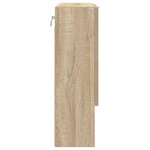 vidaXL Armoire Miroir Chêne sonoma 59 x 17 x 55 cm Bois d'ingénierie