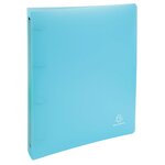 Classeur 4 Anneaux 30 Mm Polypropylène Chromaline Pastel - A4 Maxi - Bleu Pastel - X 15 - Exacompta