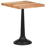 vidaXL Table de bistro 60x60x76 cm Bois d'acacia massif