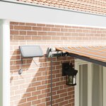 vidaXL Auvent Rétractable Multicolore 600 × 300 cm tissu