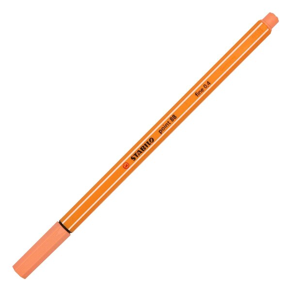 Stylo-Feutre POINT 88 Pointe Fine 0 4 mm Abricot STABILO