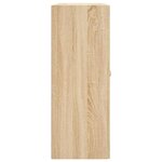 vidaXL Armoire murale chêne sonoma 69 5x34x90 cm bois d'ingénierie