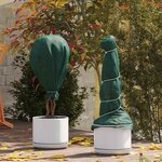 vidaXL Fleece de protection des plantes contre le gel Vert 100 x 1 6 m