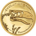 Pièce de monnaie en Or 1000 Togrog g 0.5 Millésime 2024 Evolution of Life GOLDEN AVES
