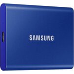 SAMSUNG SSD externe T7 USB type C coloris bleu 500 Go