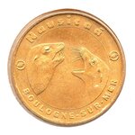 Mini médaille monnaie de paris 2009 - nausicaá (lions de mer)